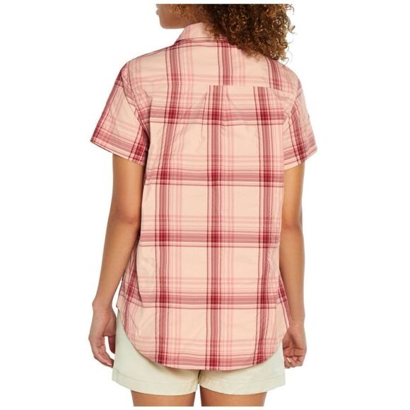 Eddie Bauer Pink Plaid Button Down Shirt - Picture 2 of 15